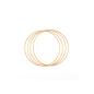 Preview: Vaessen Creative - Metallringe 20cm 3mm Gold 4 Stück