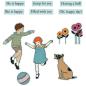Preview: Sizzix - Stanzschablone & Stempelset "Play Time" Framelits Craft Dies & Clear Stamps by 49 and Market