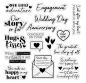 Preview: Crafters Companion - Stempelset "Dear Love" Clear Stamps