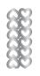 Preview: Crafters Companion - Stempelset & Stanzschablone "Love Hearts" Stamp & Dies