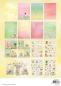 Preview: Studio Light - Stanzteile "Blooming Spring" Die Cut Block - 28 Bogen
