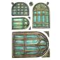 Preview: Stamperia - Gießform A5 "Windows" Soft Mould 