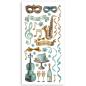 Preview: Stamperia - Stanzteile "Masquerade" Paper Cut-outs 6x12 Inch - 4 Bogen