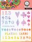 Preview: Art By Marlene - Schablone "Playing Card" Stencil - Mask 
