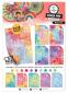Preview: Art By Marlene - Designpapier "Multicolor" Paper Pack A4 - 20 Bogen