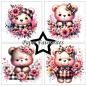 Preview: Paper Favourites - Designpapier "Bear With Flowers" Paper Pack 6x6 Inch - 24 Bogen