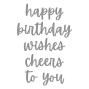 Preview: Spellbinders - Stanzschablone "Birthday Cheers" Dies