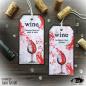 Preview: Visible Image - Stempelset A6 "99% Chance Of Wine" Clear Stamps