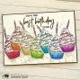 Preview: Visible Image - Stempelset A6 "Best Birthday Ever" Clear Stamps