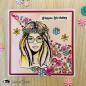 Preview: Visible Image - Stempelset A6 "Hippie Chick" Clear Stamps