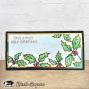 Preview: Visible Image - Stempelset A6 "Sketched Holly" Clear Stamps