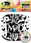 Preview: Visible Image - Schablone 6x6 Inch "Mad Here" Stencil