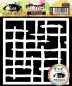 Preview: Visible Image - Schablone 6x6 Inch "Painted Grid" Stencil