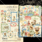 Preview: Graphic 45 - Stanzteile "Hip Hip Hooray" Chipboard Tags & Frames