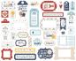 Preview: Echo Park - Stanzteile & Anhänger "Baby On Board It's a Boy!" Frames & Tags 