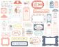 Preview: Echo Park - Stanzteile & Anhänger "Baby On Board It's a Girl!" Frames & Tags 