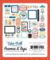 Preview: Echo Park - Stanzteile & Anhänger "Hip Hip Hooray" Frames & Tags 