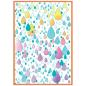 Preview: Sizzix - Schablone & Stempelset "Drip, Drip, Drop" Stencil & Clear Stamps by Stacey Park