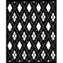 Preview: Stamperia - Schablone 20x25cm "Rhombus Pattern" Stencil