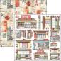 Preview: Ciao Bella - Stanzteile "Land of the Rising Sun" Fussy Cut Pad - 24 Bogen