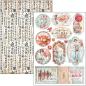 Preview: Ciao Bella - Stanzteile "Land of the Rising Sun" Creative Pad A4 - 9 Bogen