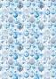 Preview: Ciao Bella - Pergamentpapier "Elegance of Blue" Vellum A4 - 6 Bogen