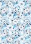Preview: Ciao Bella - Pergamentpapier "Elegance of Blue" Vellum A4 - 6 Bogen