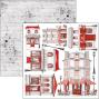 Preview: Ciao Bella - Stanzteile "Paris Je t'aime" Fussy Cut Pad - 24 Bogen