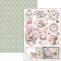 Preview: Ciao Bella - Stanzteile "Timeless Moments" Creative Pad A4 - 9 Bogen