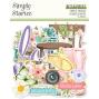 Preview: Simple Stories - Stanzteile "Vintage Flower Shoppe" Bits & Pieces 