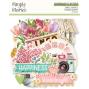 Preview: Simple Stories - Chipboard Clusters "Vintage Flower Shoppe" 
