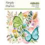 Preview: Simple Stories - Stanzteile "Vintage Flower Shoppe" Floral Bits & Pieces 