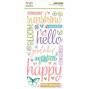 Preview: Simple Stories - Aufkleber "Vintage Flower Shoppe" Foam Sticker