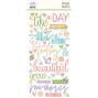 Preview: Simple Stories - Aufkleber "Vintage Flower Shoppe" Foam Sticker