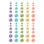 Preview: Simple Stories - Enamel Dots "Vintage Flower Shoppe" 60 Stück 