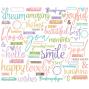 Preview: Simple Stories - Stanzteile "Vintage Flower Shoppe" Sentiment Bits & Pieces 