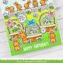 Preview: Lawn Fawn - Stempelset "Spring Basket Birthday" Clear Stamp Add-On