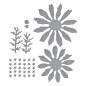Preview: Spellbinders - Stanzschablone "Painted Daisy and Ladybugs" Dies