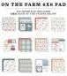 Preview: Carta Bella - Designpapier "On The Farm" Paper Pad 6x6 Inch - 24 Bogen
