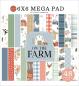 Preview: Carta Bella - Designpapier "On The Farm" Cardmakers Mega Pad 6x6 Inch - 48 Bogen