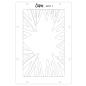Preview: Sizzix - Schablone & Stempelset "Ad Astra" Stencil & Clear Stamps by Cat Kerr