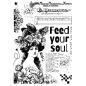Preview: Sizzix - Schablone & Stempelset "Feed your Soul" Stencil & Clear Stamps by Cat Kerr