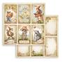 Preview: Stamperia - Designpapier "Hidden Grove" Paper Pack 12x12 Inch - 10 Bogen