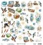 Preview: Mintay Papers - Papier Elemente "By The Lake" Paper Elements 12x12 Inch