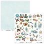 Preview: Mintay Papers - Designpapier "By The Lake" Scrapbooking Paper Pad 12x12 Inch - 12 Bogen