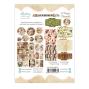 Preview: Mintay Papers - Papier Elemente - Stanzteile "Academia" Paper Elements 6x8 Inch
