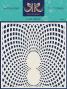 Preview: Katkin Krafts - Schablone 7x7 Inch "Kaleidoscope" Stencil 