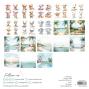 Preview: Creative Craft Lab - Studio Light - Designpapier "Summer Breeze" Collage Paper Pad 20,3x20,3 cm - 36 Bogen