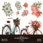 Preview: Papers For you - Transfer Aufkleber "Bikes" Decor Transfers 12x12 Inch