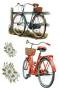 Preview: Papers For you - Transfer Aufkleber "Bikes" Decor Transfers 8x12 Inch